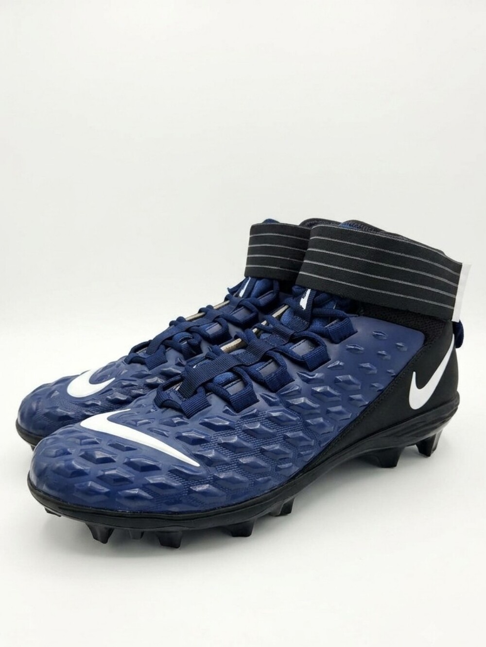 Nike Men's Force Savage Pro 2 Football Cleats Navy Black Size 13